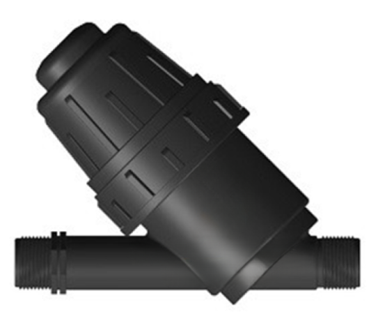 Scheibenfilter 3/4", 1" und 1 1/2" auch mit Übergang auf PE-25 mm, PE-32 mm, PE-40 mm Anschluss inkl. Verschraubung